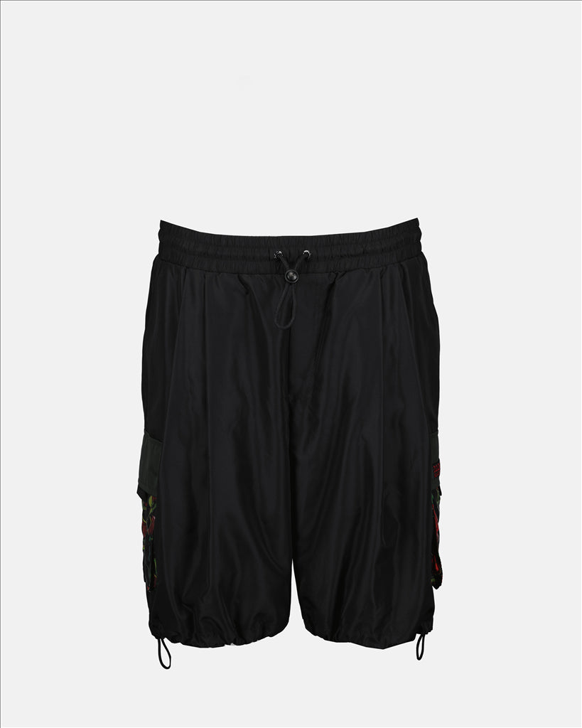 Shorts Short en nylon Dolce & Gabbana Preto Homme