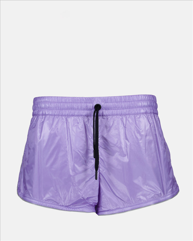 Shorts Nylon Shorts Moncler Grenoble Purple Women