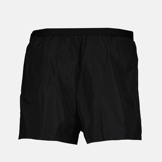 Technical silk shorts
