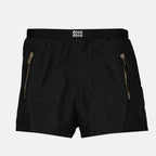 Shorts Short en soie technique Miu Miu Nero Femme