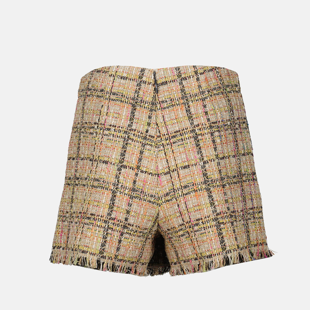 Shorts Short en tweed MSGM Bege Femme