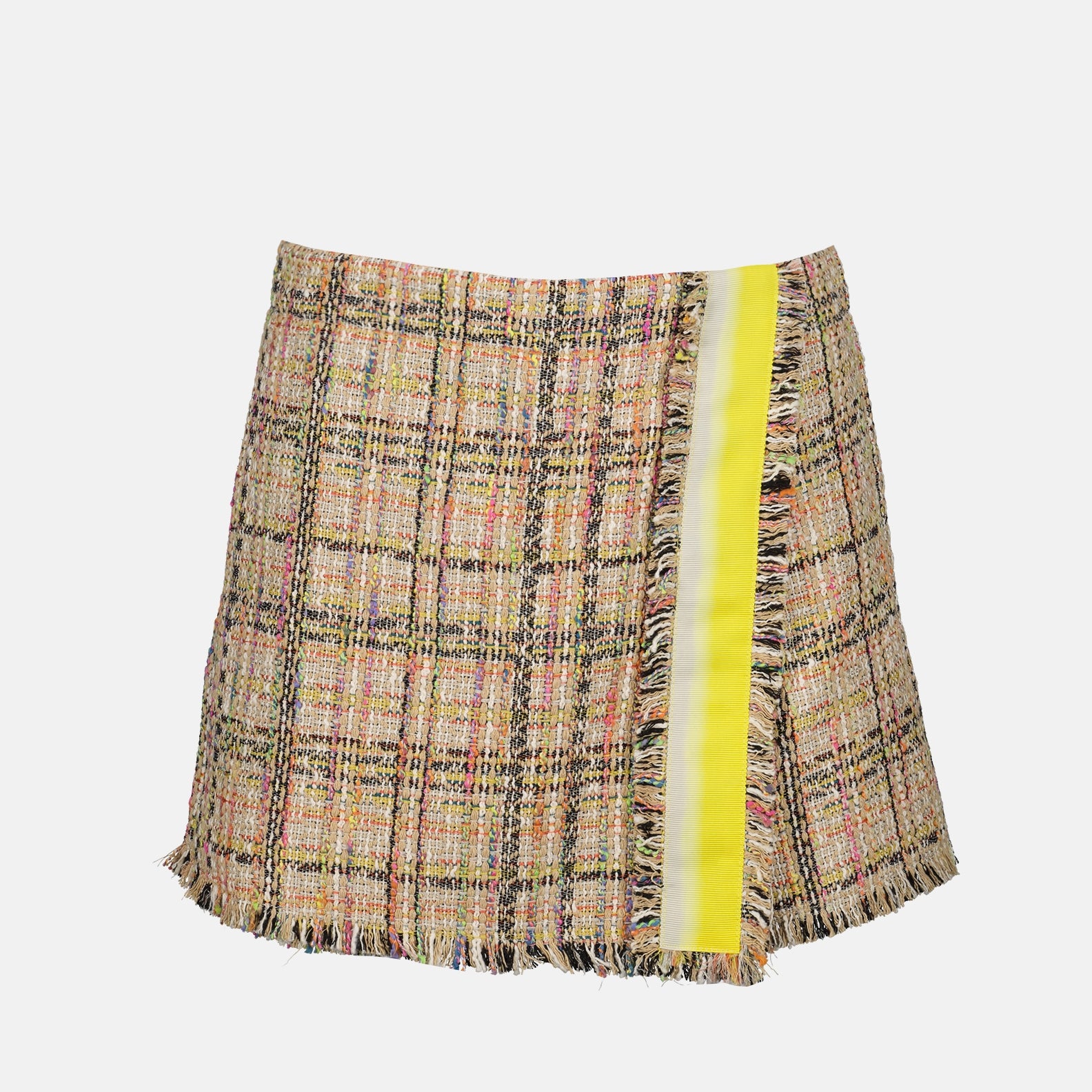 Shorts Short en tweed MSGM Bege Femme