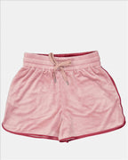 Shorts Short en velours Moncler Rosa Femme