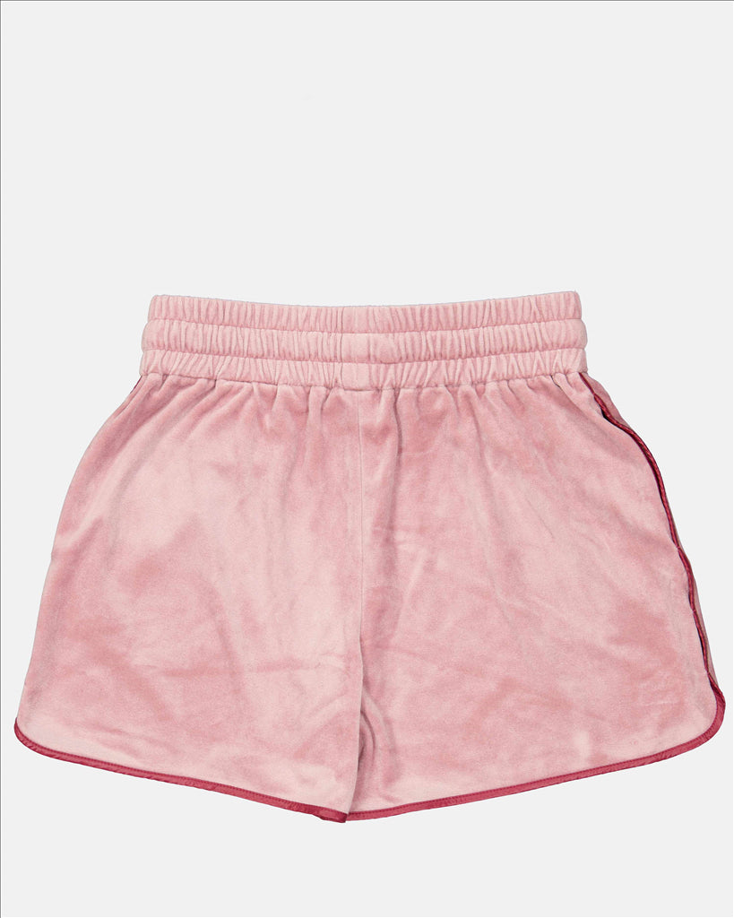 Shorts Short en velours Moncler Rosa Femme