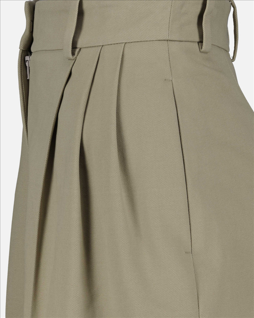 Pantalons Short évasé Beige Alexander McQueen Beige Femme