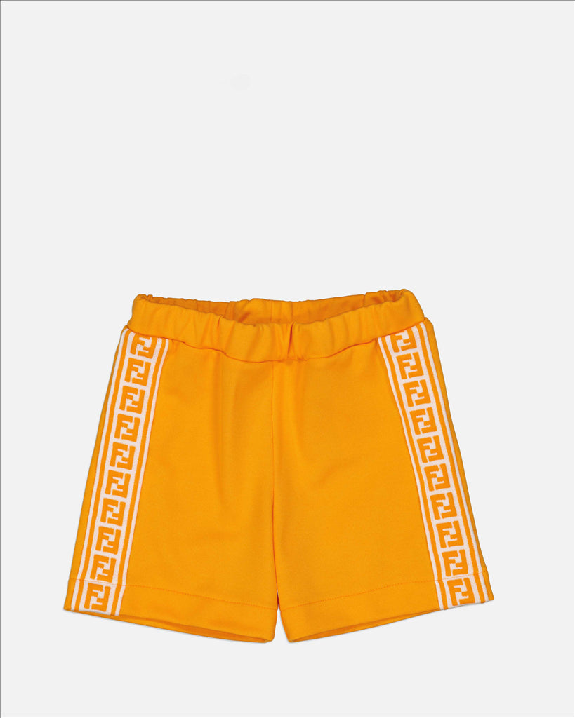 Clothing Short FF Fendi Orange Kids