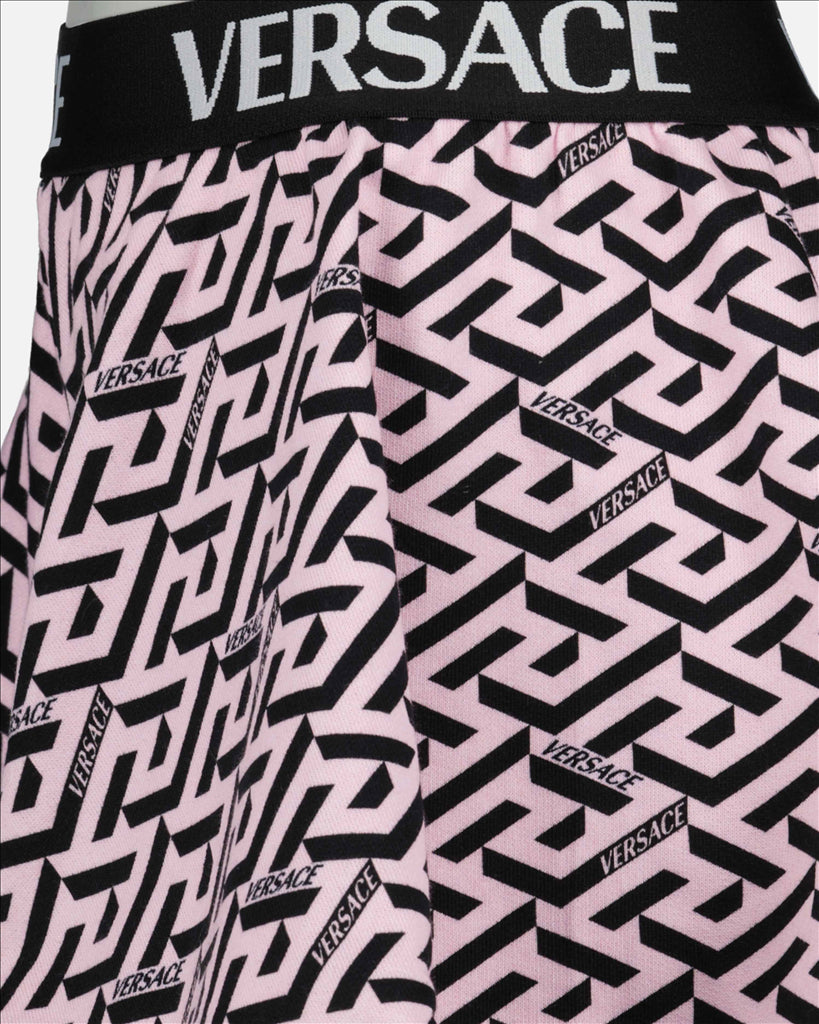 Abbigliamento Short Greca 3D Versace Rosa Bambini