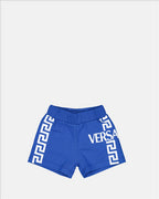 Vêtements Short Greca Versace Bleu Enfants