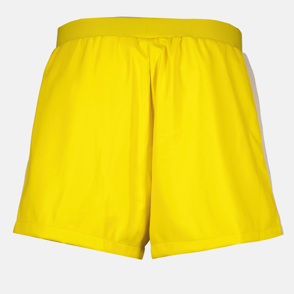 Shorts Short track crop Palm Angels Amarillo Femme
