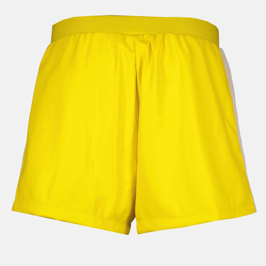 Cropped track shorts