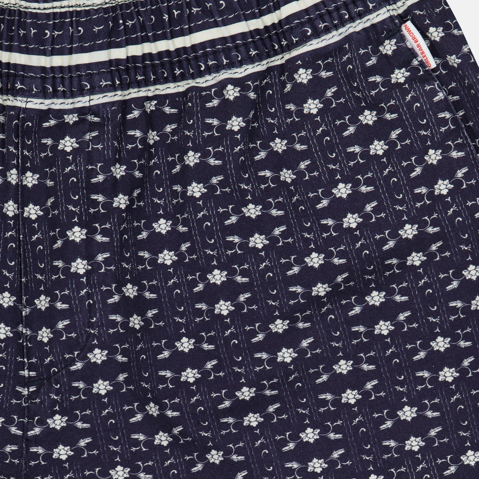 Shorts Short Louis Bandana Orlebar Brown Azul Homme