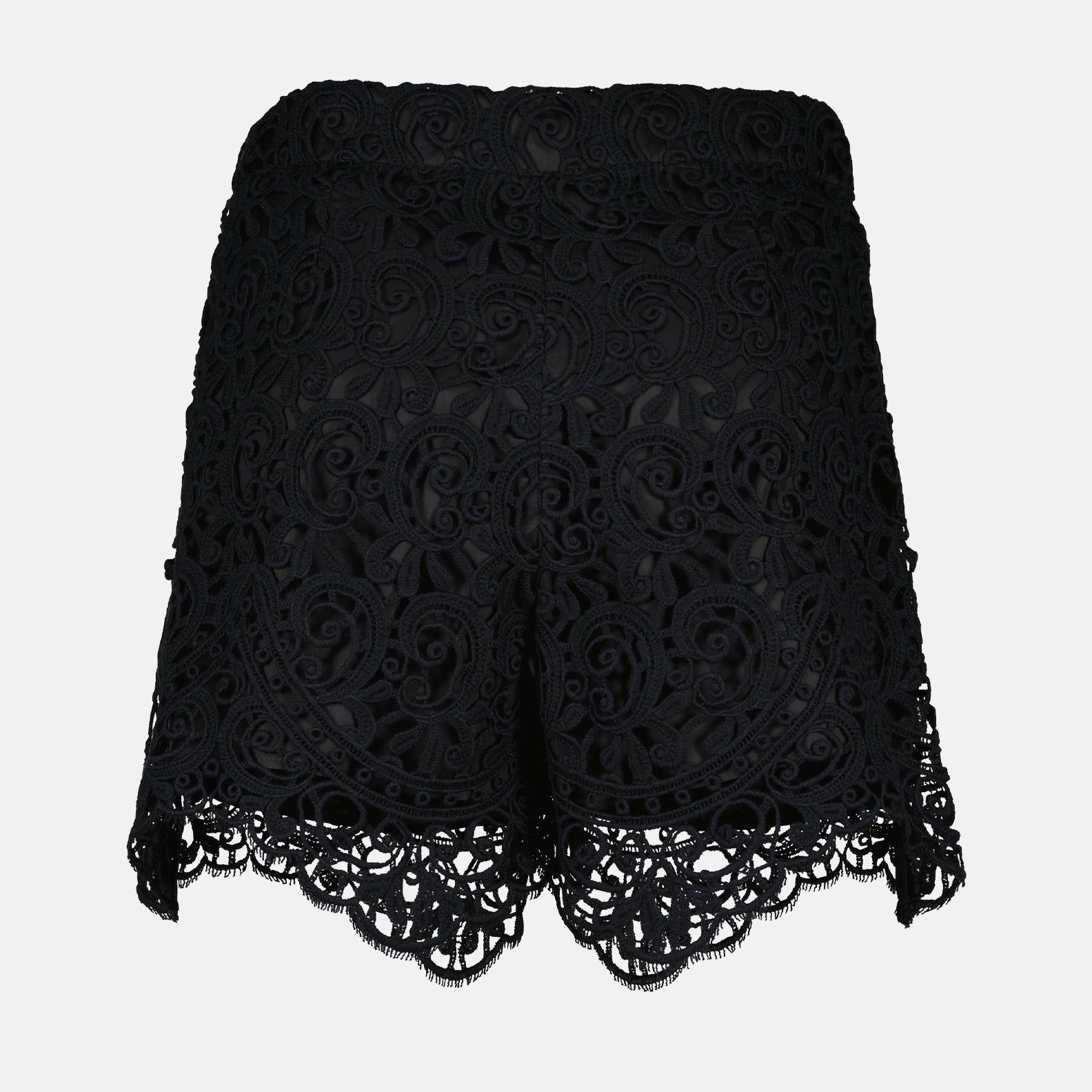 Shorts Macrame lace shorts Burberry Black Women