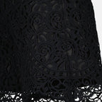 Shorts Short en dentelle macramé Burberry Noir Femme