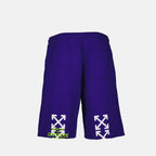 Shorts Opposite Arrow Shorts Off-White Purple Man
