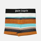 Shorts Short en lurex Palm Angels Multicolorido Femme