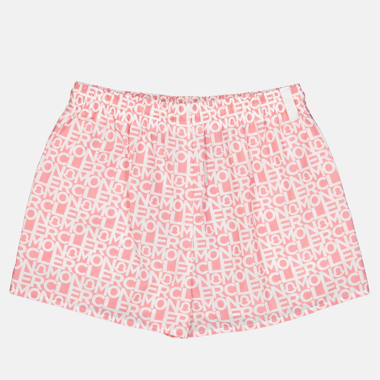 Shorts Short à logo Moncler Rosa Femme