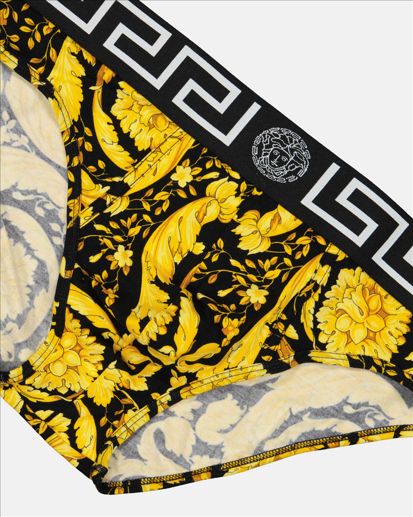 Slip Barocco Versace pour Homme
