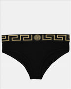 Intimo e homewear Slip Medusa Greca Versace Nero Femme