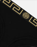 Intimo e homewear Slip Medusa Greca Versace Nero Femme