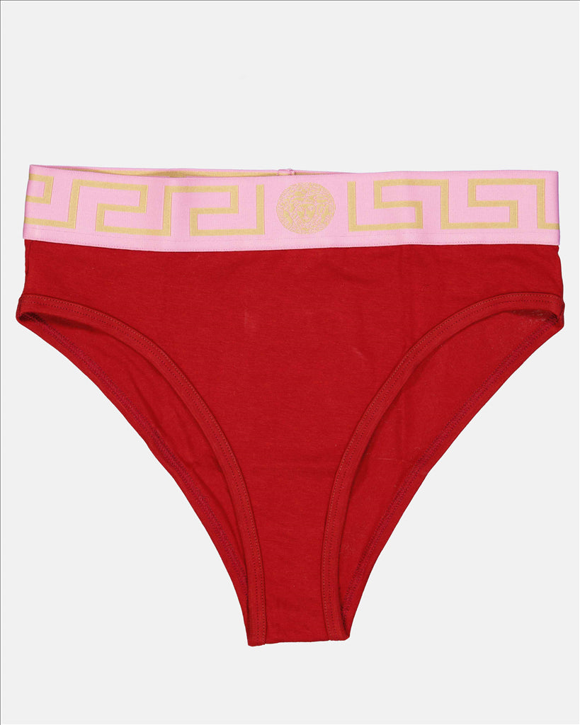 Intimo e homewear Slip Medusa Greca Versace Rosso Femme