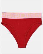 Intimo e homewear Slip Medusa Greca Versace Rosso Femme