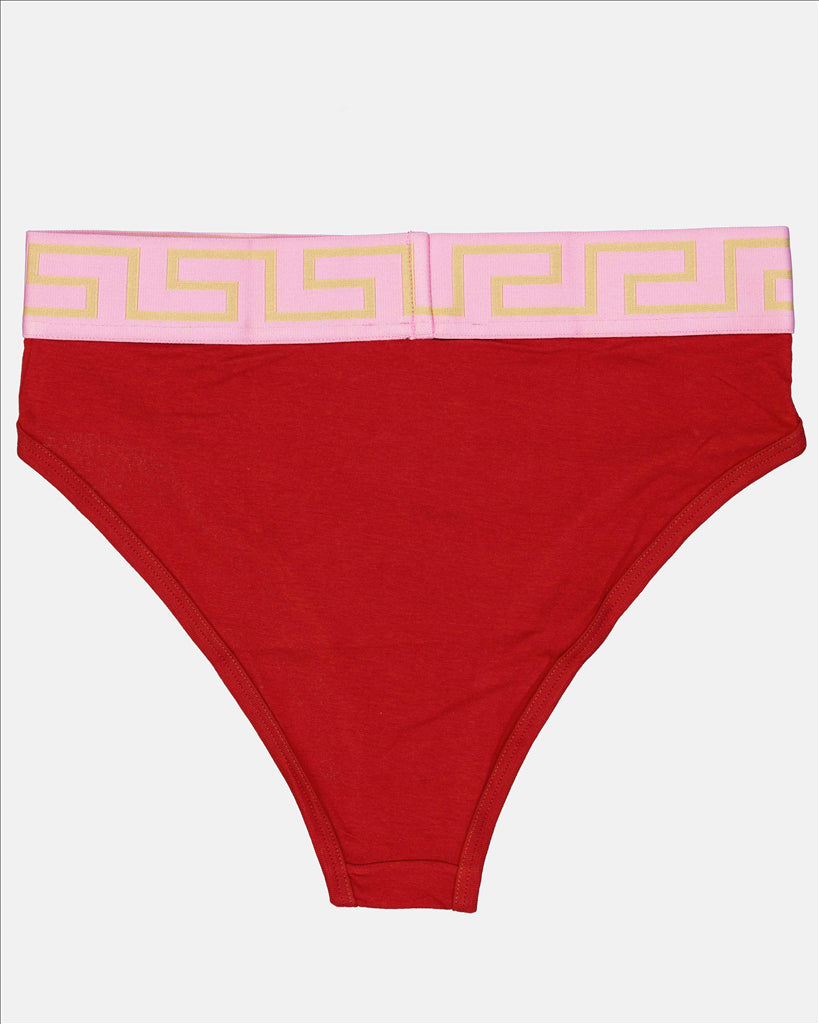 Intimo e homewear Slip Medusa Greca Versace Rosso Femme