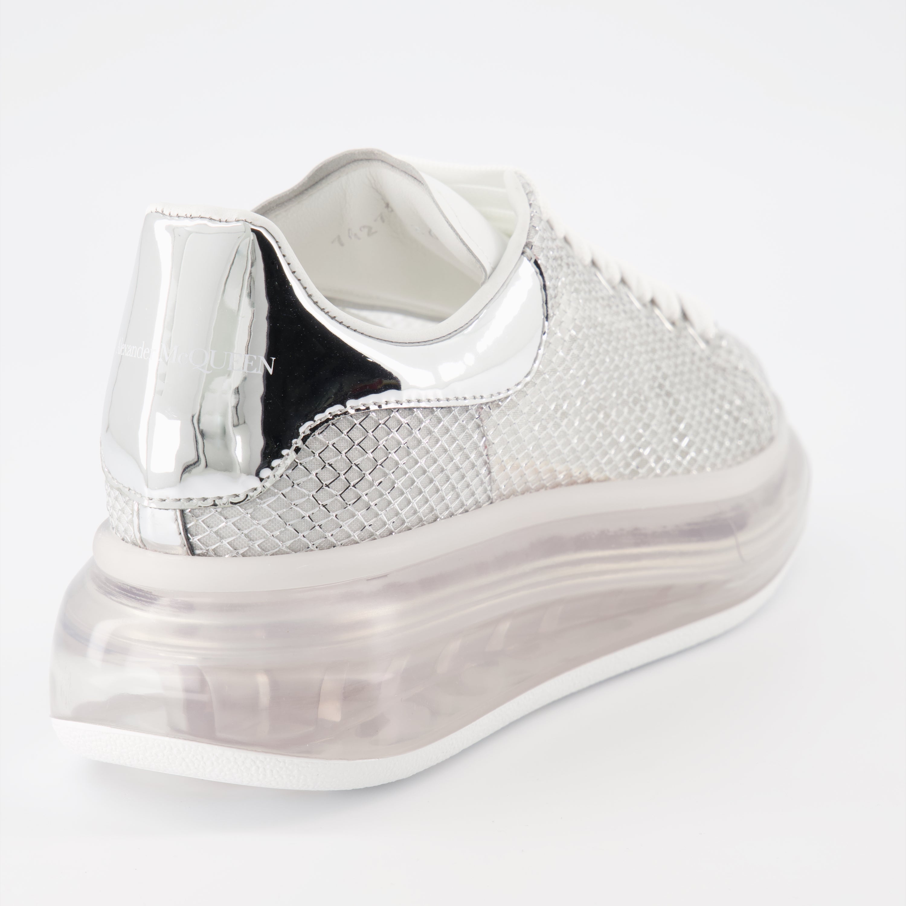 Sneakers Oversize argentés