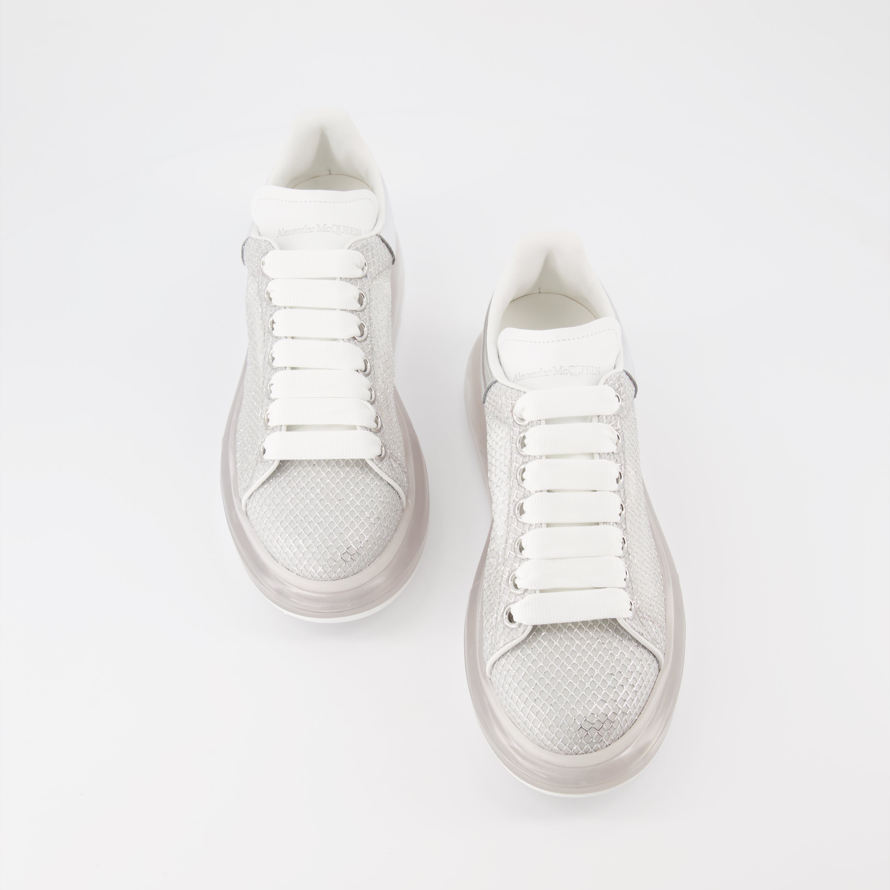 Sneakers Oversize argentés