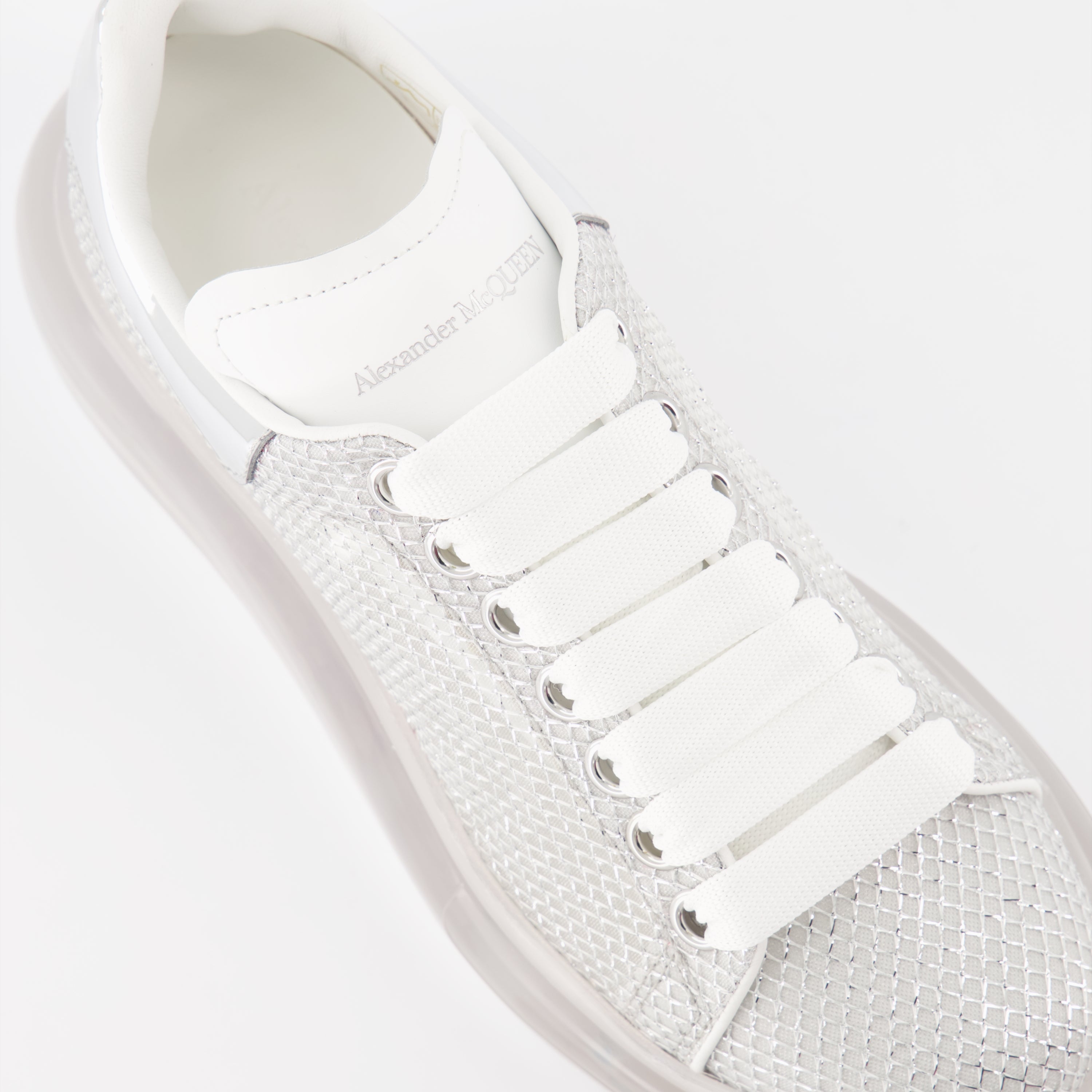 Sneakers Oversize argentés