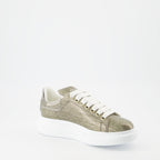 Sneakers oversize dorés