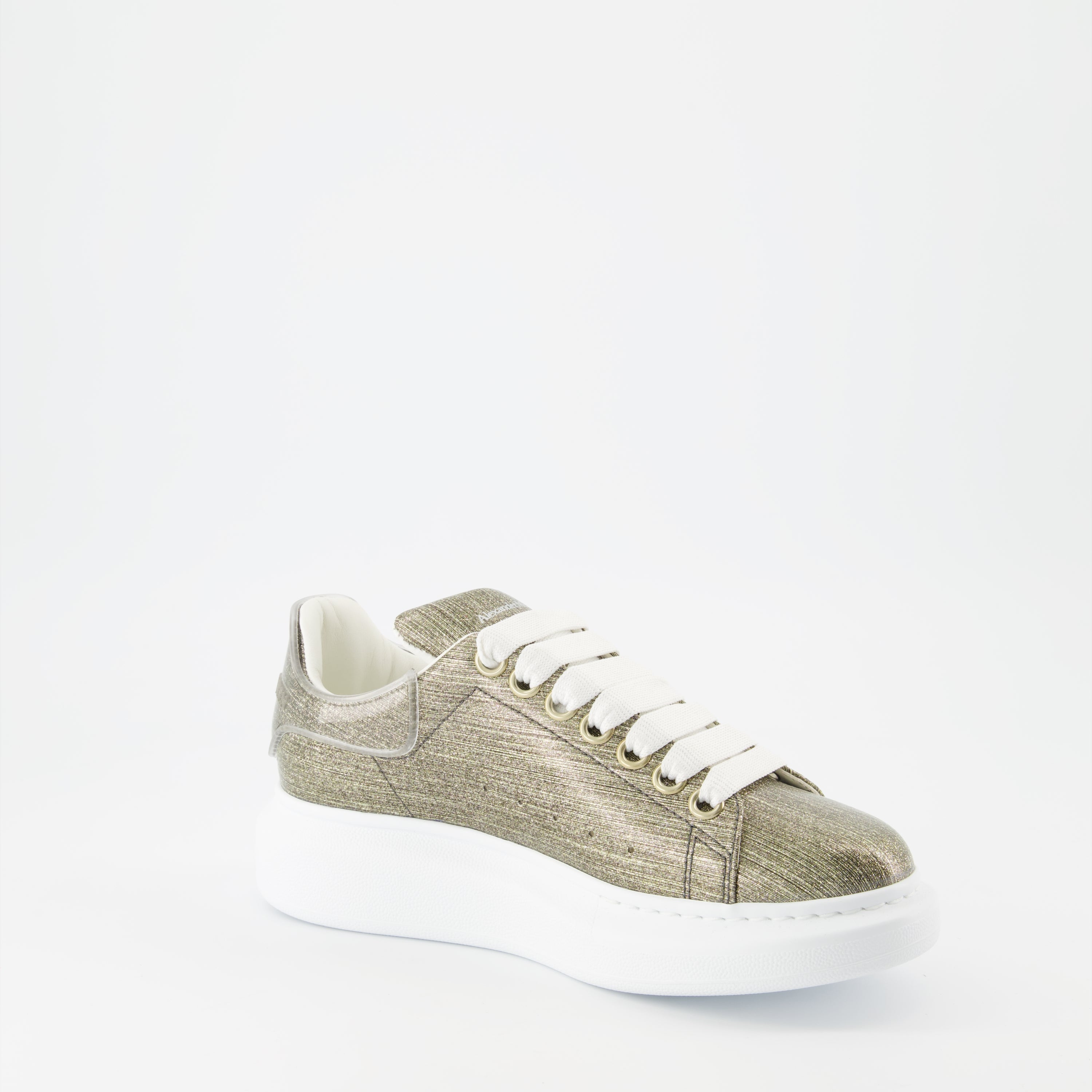 Sneakers oversize dorés