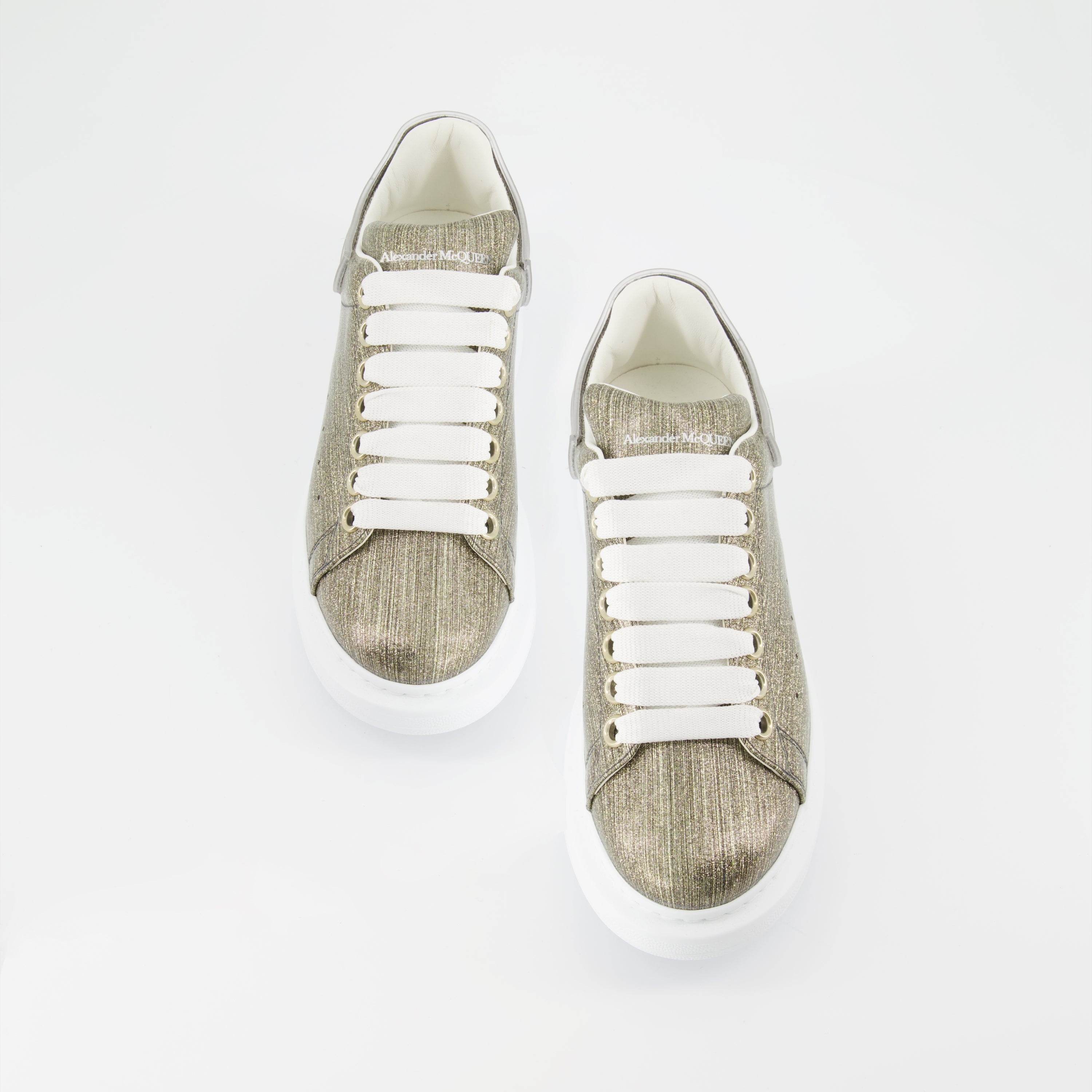 Sneakers oversize dorés