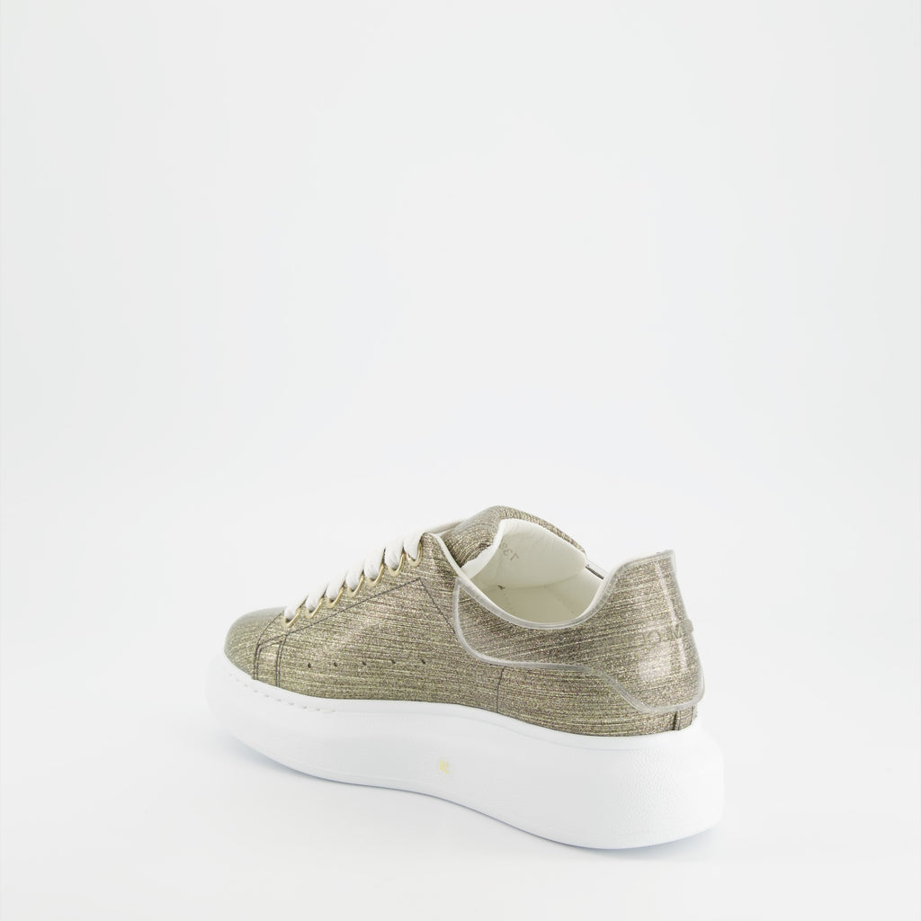 Sneakers oversize dorés