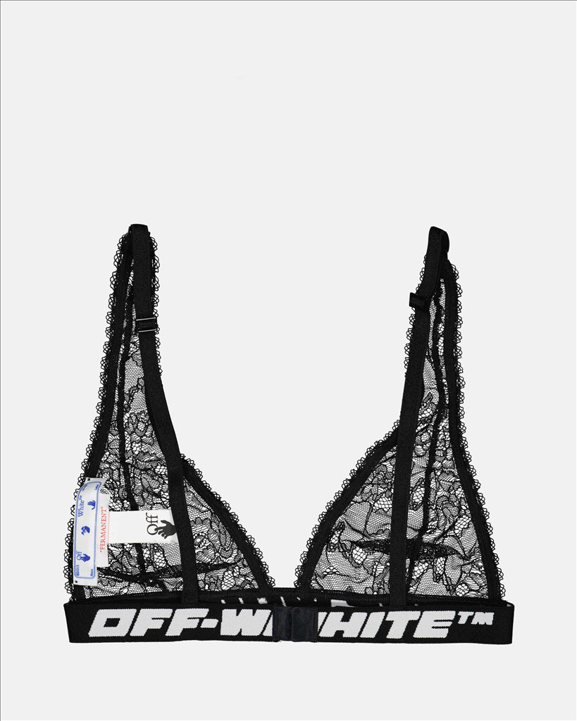 Intimo e homewear Soutien-gorge dentelle Off-White Nero Femme