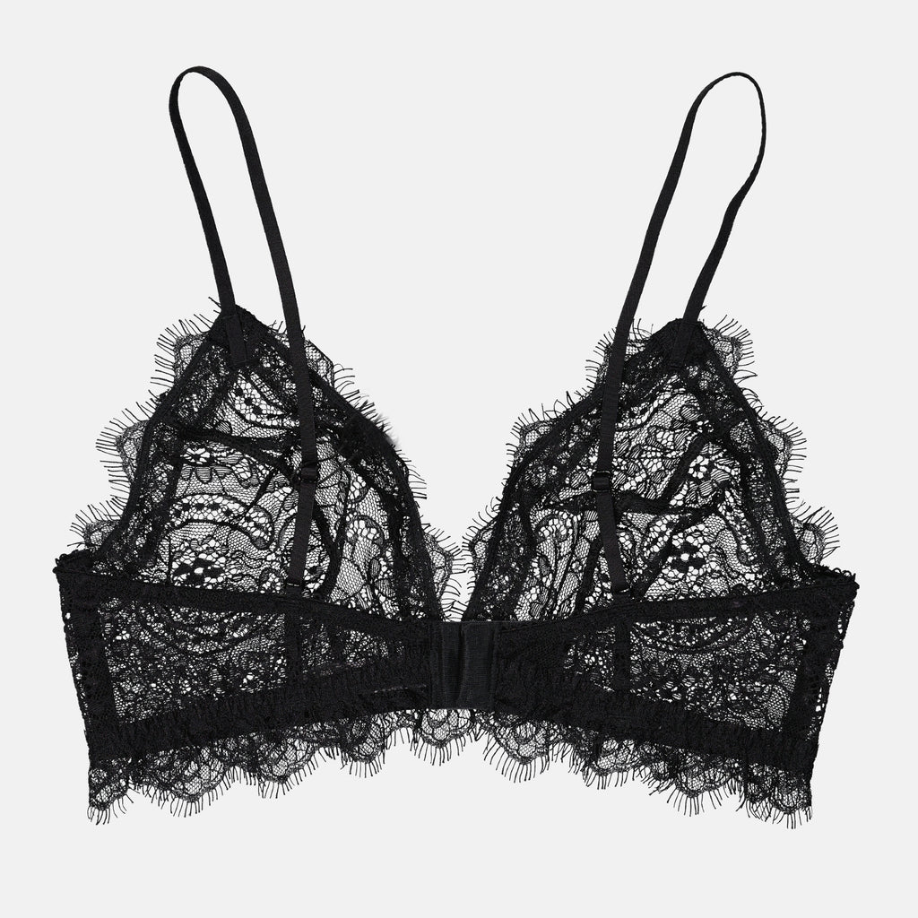 Intimo e homewear Soutien-gorge en dentelle Anine Bing Nero Femme
