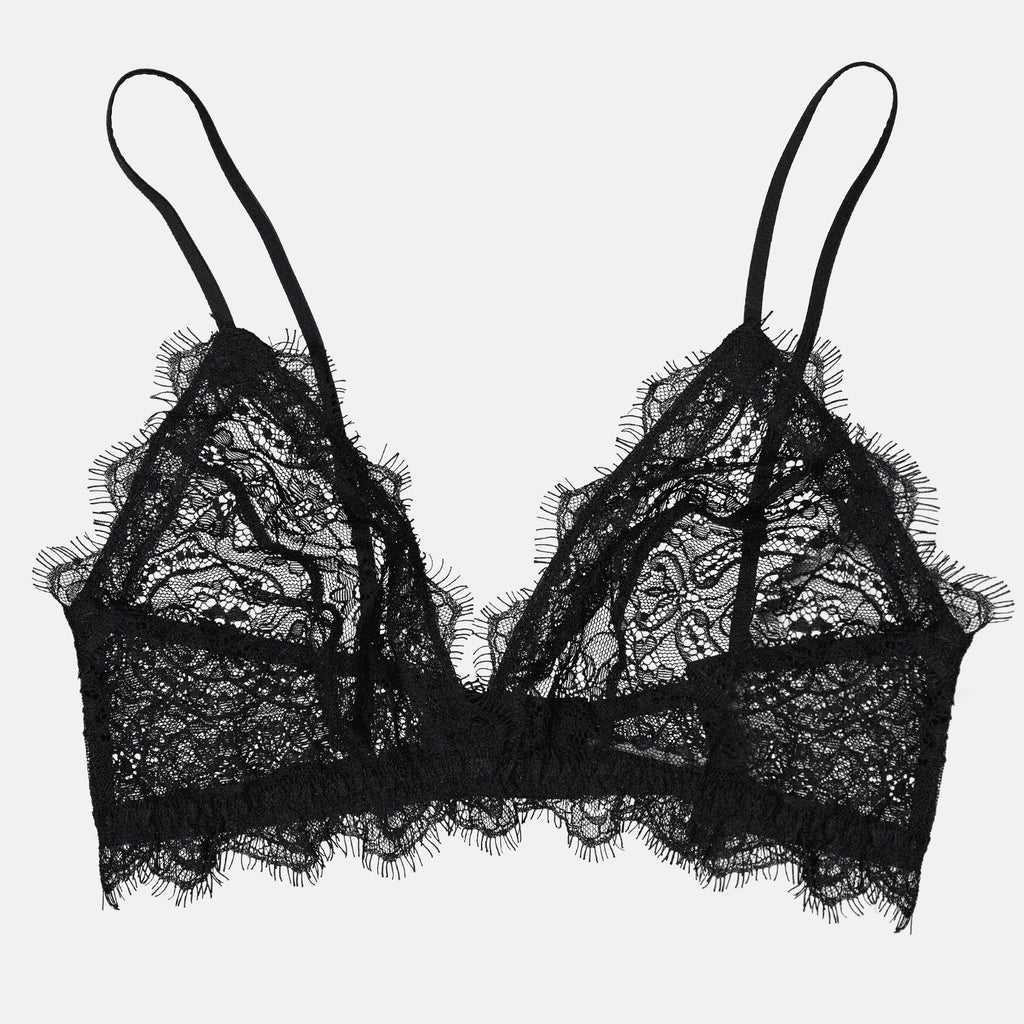 Intimo e homewear Soutien-gorge en dentelle Anine Bing Nero Femme