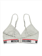 Intimo e homewear Soutien-gorge triangle Moschino Grigio Femme