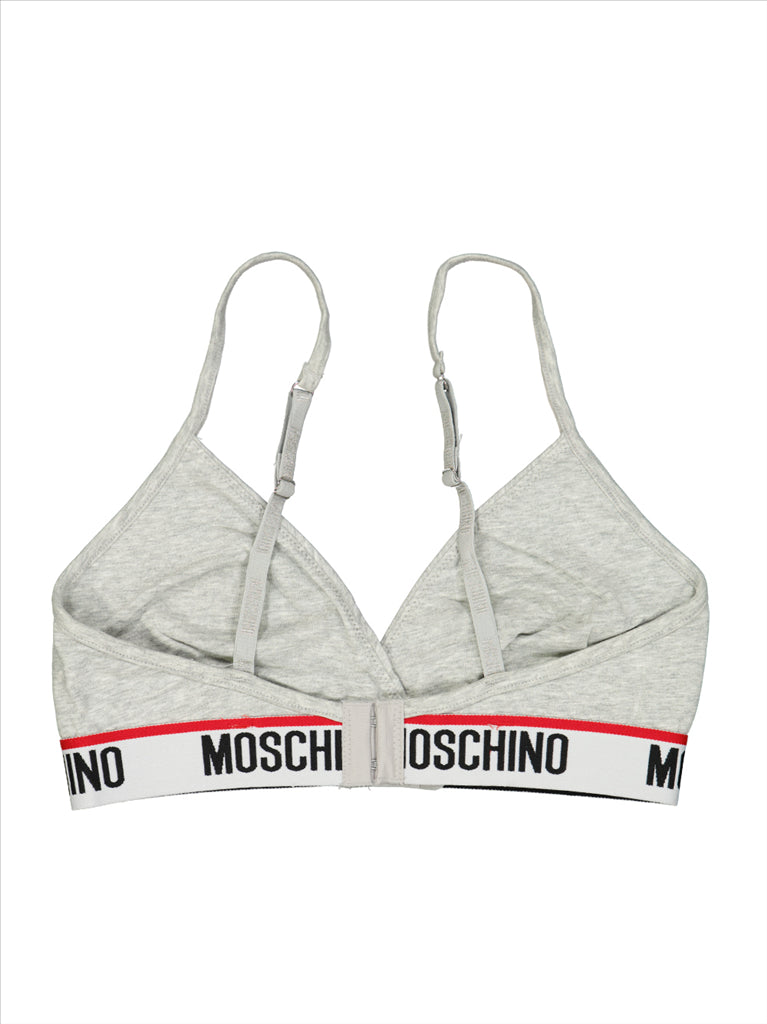 Intimo e homewear Soutien-gorge triangle Moschino Grigio Femme