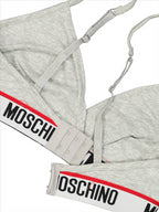 Intimo e homewear Soutien-gorge triangle Moschino Grigio Femme