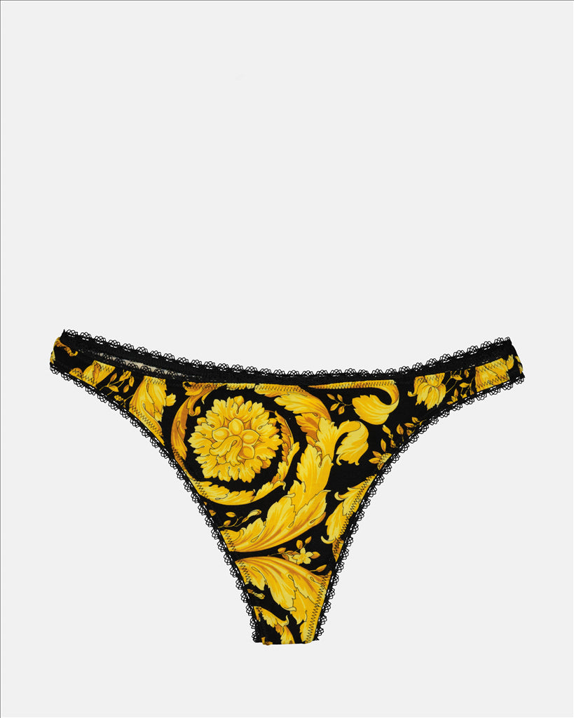 Underwear and homewear Barocco thong Versace Gold Women