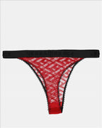 Sous-vêtements et homewear String Greca Versace Rouge Femme