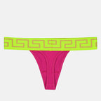 Intimo e homewear String Medusa Greca Versace Rosa Femme