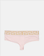 Roupa íntima e homewear String Medusa Greca Versace Rosa Femme