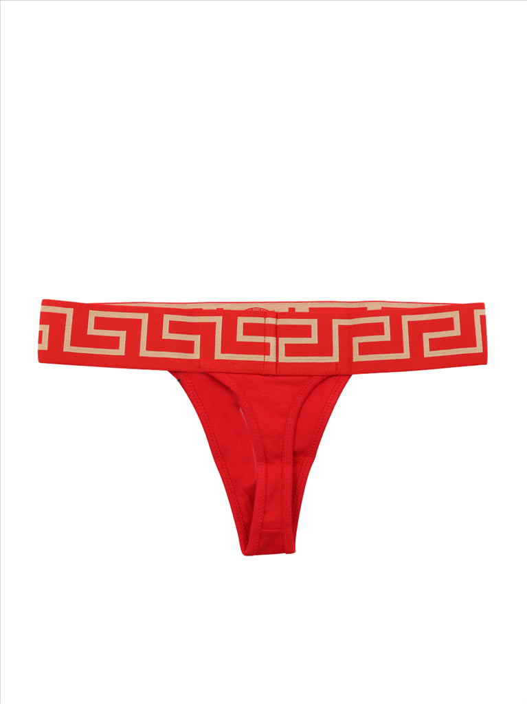 Roupa íntima e homewear String Medusa Versace Vermelho Femme