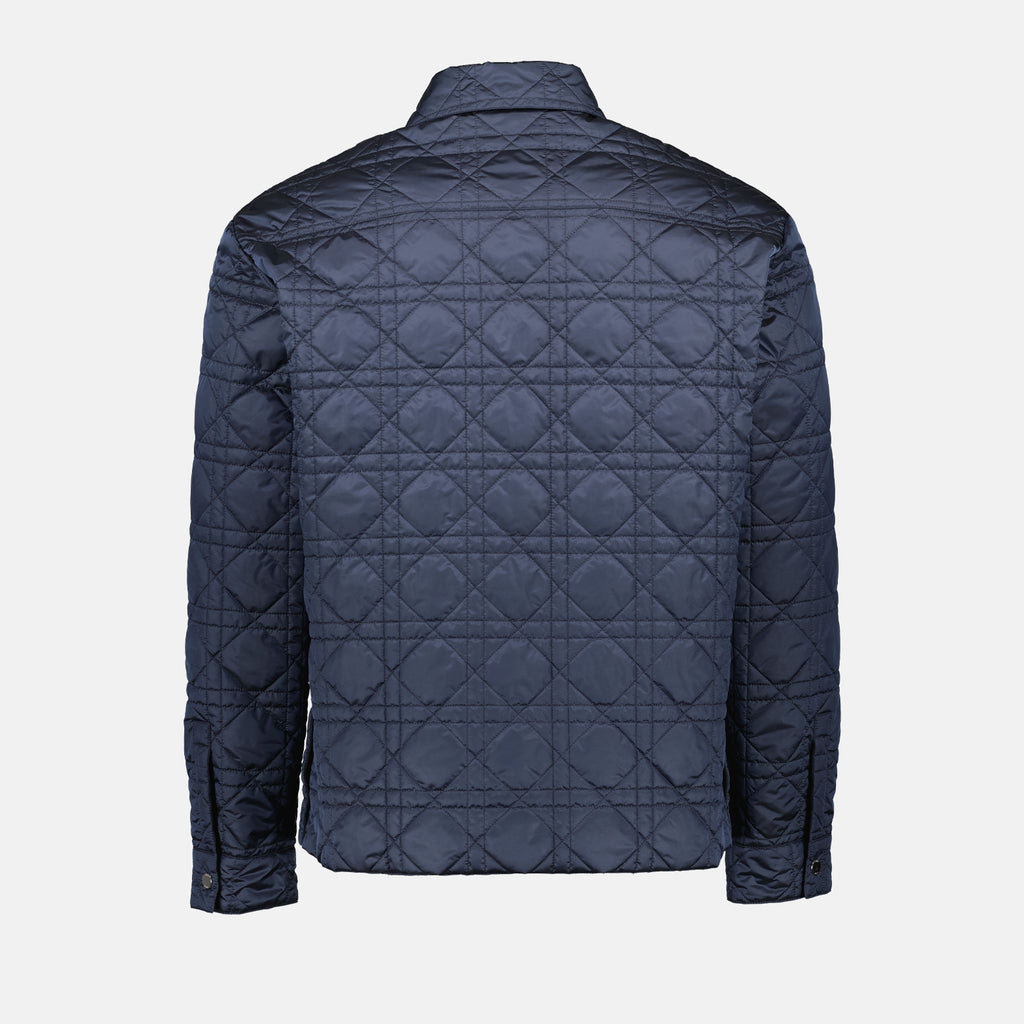 재킷 Surchemise cannage matelassé Dior 파란색 Homme