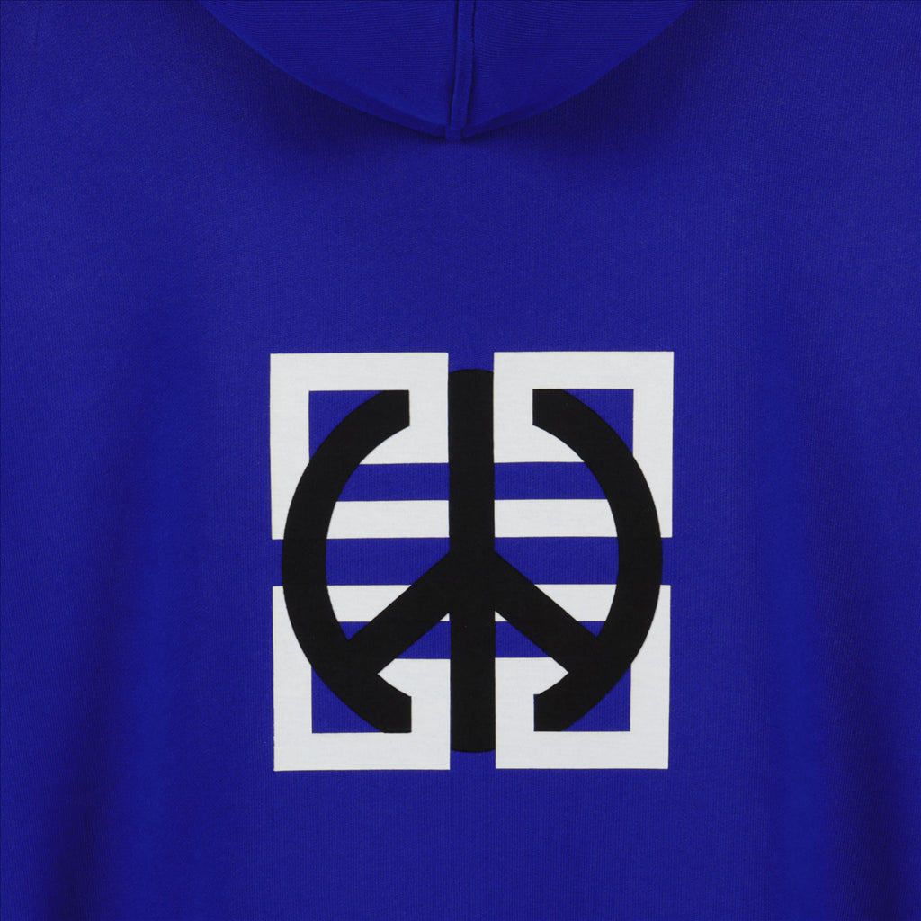 Sweatshirts Sweat à capuche Signature Givenchy Bleu Homme