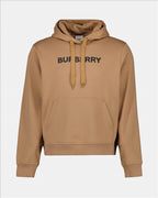 Sweatshirts Sweat à capuche à logo Burberry Marron Femme