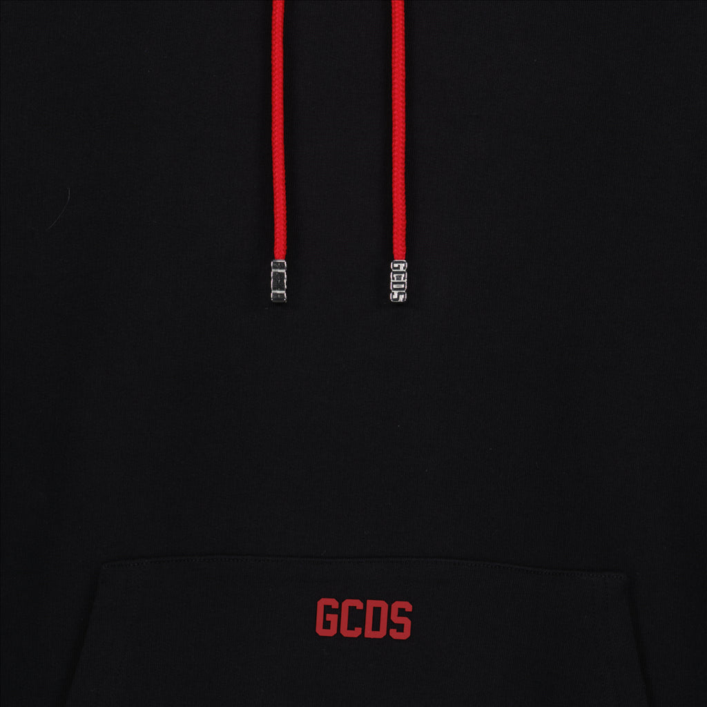 Sweatshirts Logo hoodie GCDS Black Man