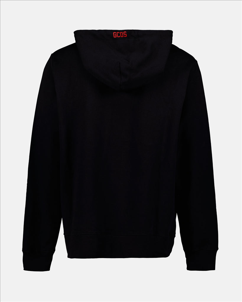Sweatshirts Logo hoodie GCDS Black Man