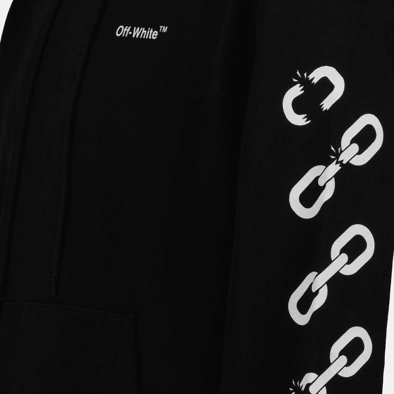 Sweatshirts Sweat à capuche Arrow Off-White Noir Homme